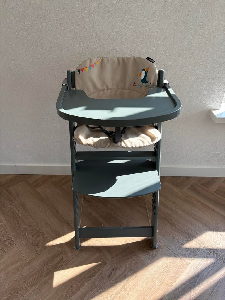 Safety 1st Meegroeistoel Antraciet met Kussentjes, Kinderen en Baby's, Ophalen, Gebruikt, Meegroeistoel, Stoelverkleiner