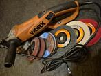 Haakse slijper. WORX, Ophalen of Verzenden, Gebruikt, Minder dan 700 watt, Haakse handslijpmachine