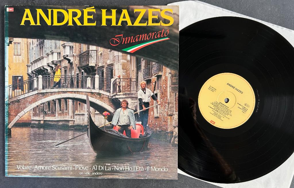 ANDRÉ HAZES - Innamorato ( LP ), Ophalen of Verzenden, Zo goed als nieuw, 12 inch, Levenslied of Smartlap