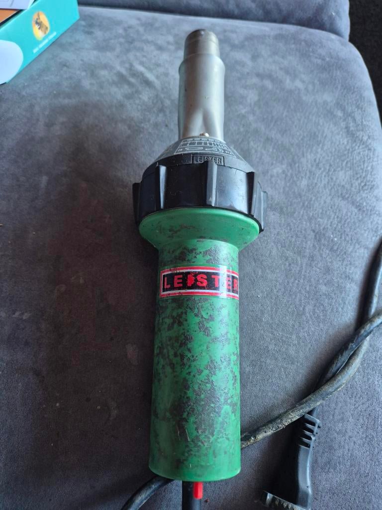 Leister Triac S Lasföhn - voor marmoleum/ pvc en vinyl., Ophalen of Verzenden, Gebruikt, Overige typen
