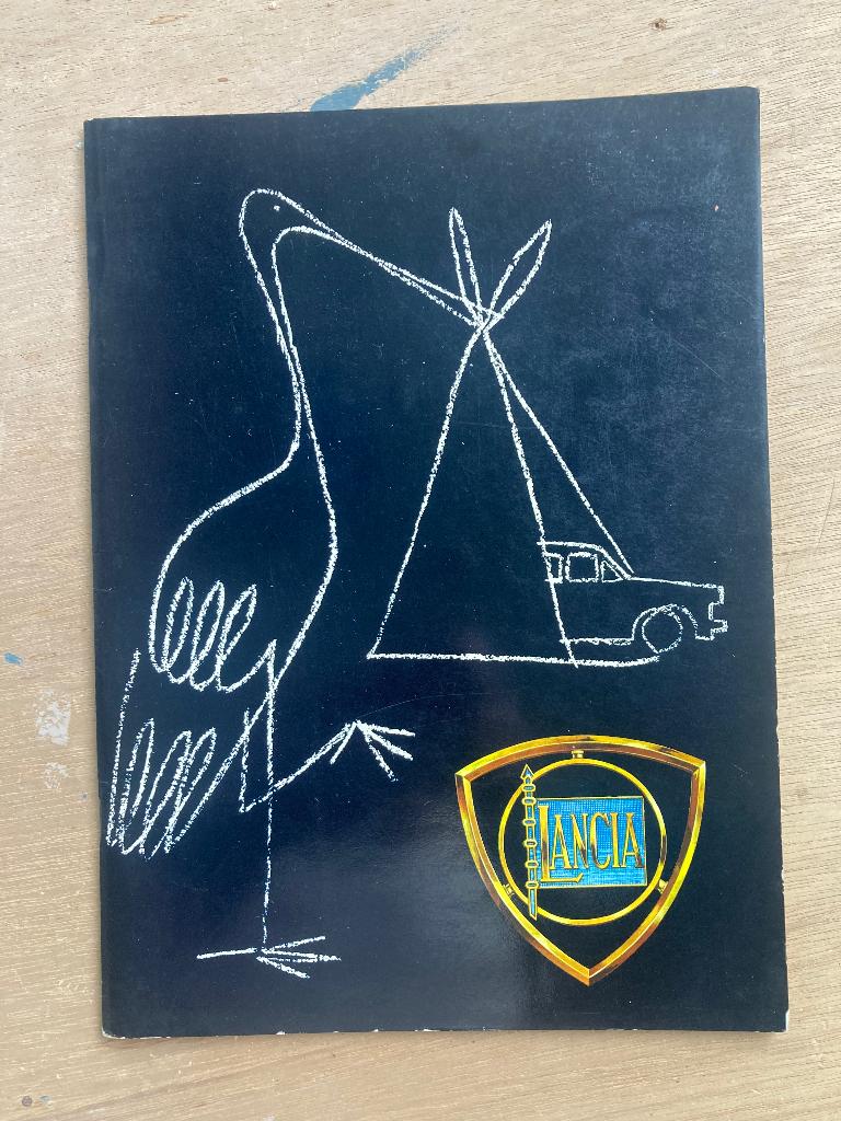 Lancia Periodico Informazione 3 1960 Appia Flavia Flaminia, Ophalen, Zo goed als nieuw, Overige merken