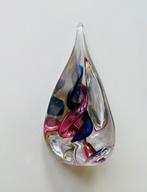 Glazen presse papier design Adam Jablonski, Gebruikt, Overige kleuren, Onbekend, Ophalen of Verzenden