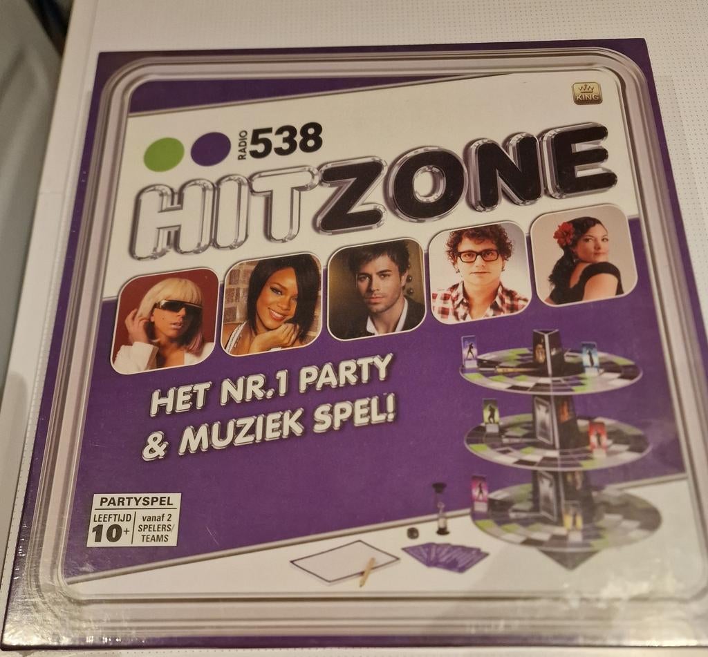 Radio 538 Hitzone Party & Muziekspel, Hobby en Vrije tijd, Gezelschapsspellen | Overige, Ophalen