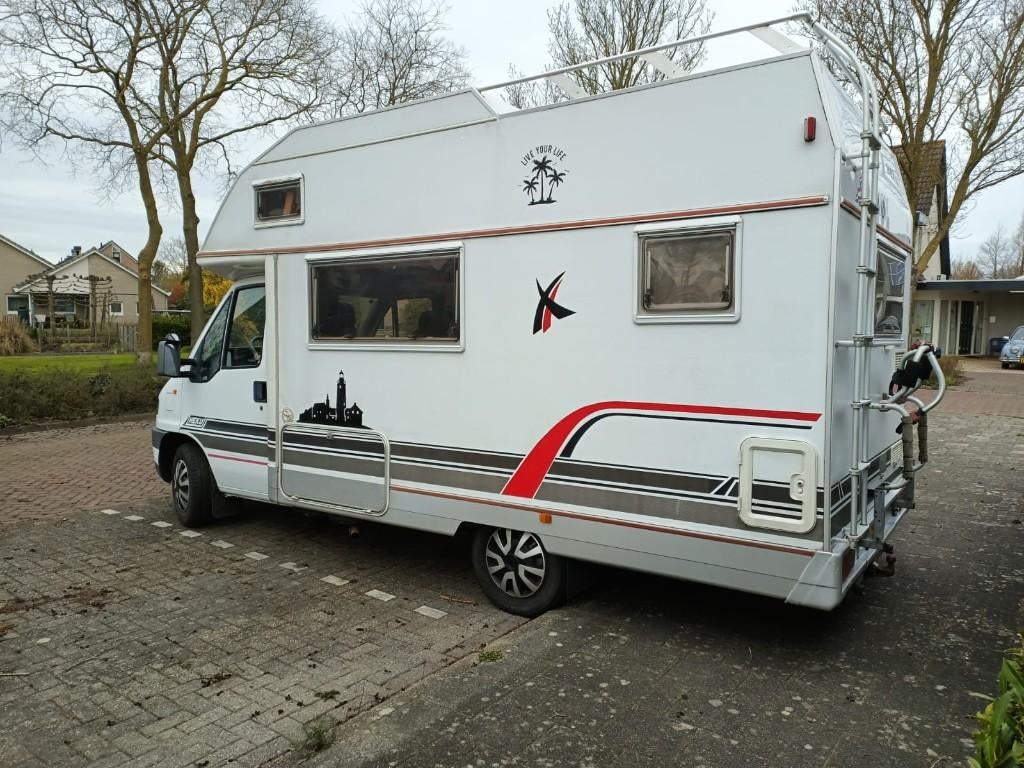 Compacte complete camper Ducato HEKU trekhaak 4 slpl 7 zitpl, Ringverwarming, Fiat, Treinzit, Luifel