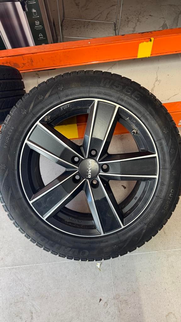 225/55 R17 Banden met Monaco Velgen, Ophalen, Gebruikt, Banden en Velgen, 17 inch