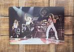 Van Halen op podium reclamebord van metaal wandbord deco, Info@deconoord.nl, Deco Noord, Nieuw, Ophalen of Verzenden