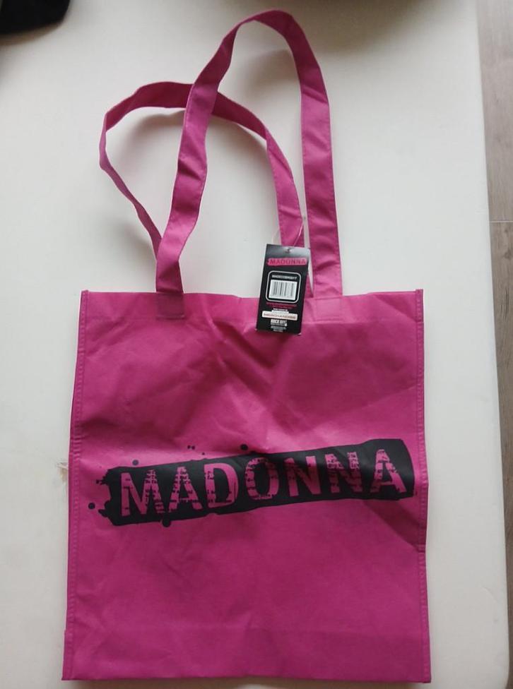 Madonna 2012  tas shopping bag official 36x38 cm, Verzamelen, Muziek, Artiesten en Beroemdheden, Nieuw, Gebruiksvoorwerp, Verzenden