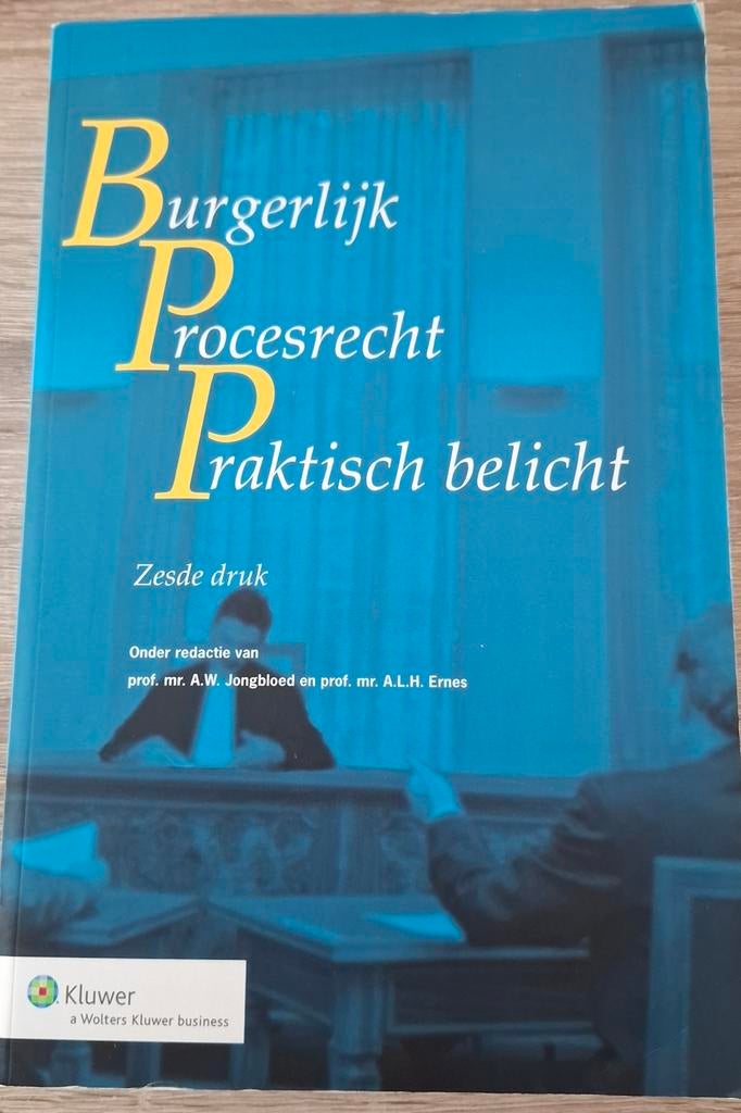Burgerlijk Procesrecht Praktisch Belicht - Zesde druk, Boeken, Ophalen of Verzenden
