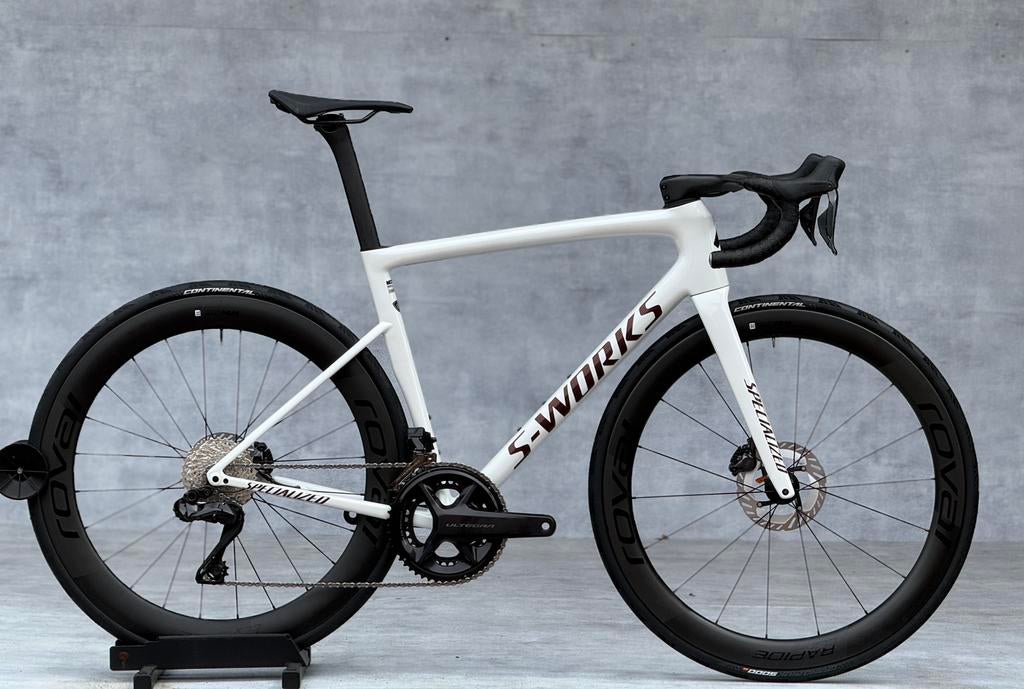 Specialized S-works Tarmac SL8 56 Di2 Roval CLX2 als NIEUW, Fietsen en Brommers, Fietsen | Racefietsen, Overige merken, Carbon