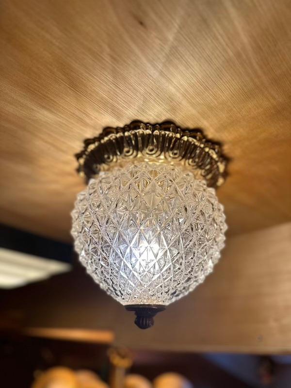 Sciolari Ananas Lamp, Huis en Inrichting, Lampen | Wandlampen, Gebruikt, Glas, Metaal, Ophalen of Verzenden