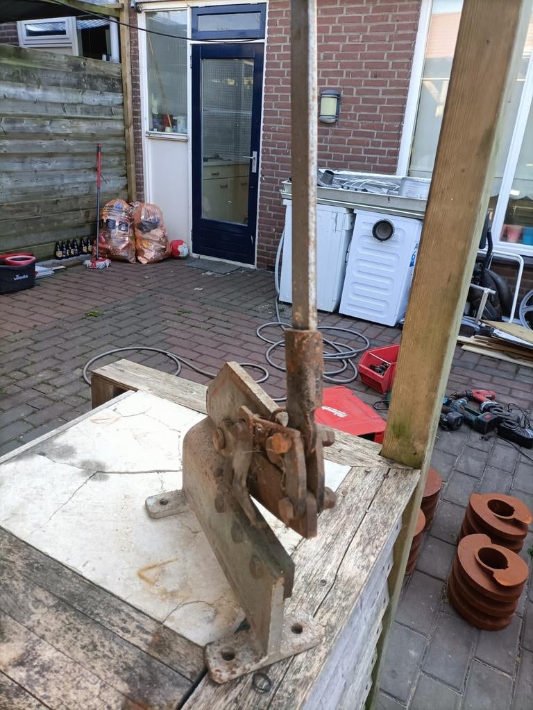 handplaatschaar, Ophalen