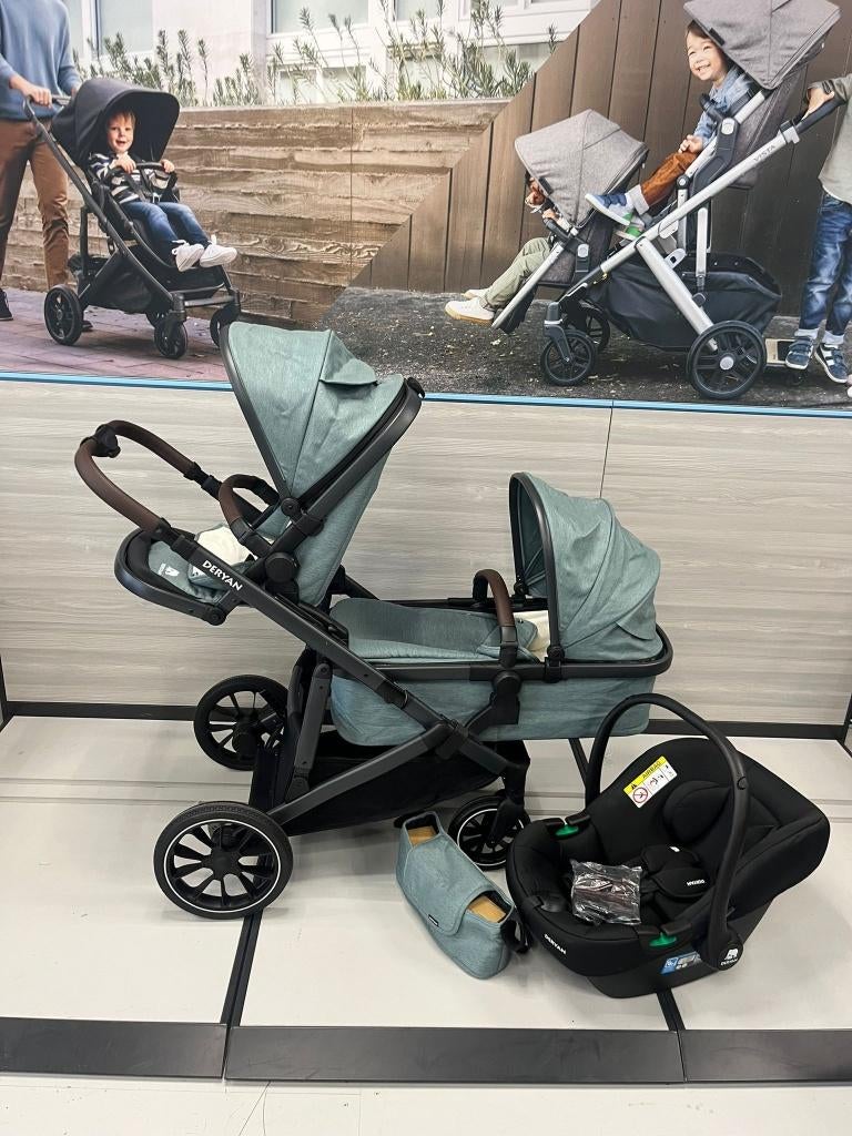 EVY V2 Duo Kinderwagen 2 in 1, Ophalen of Verzenden, Nieuw, Overige merken, Verstelbare rugleuning