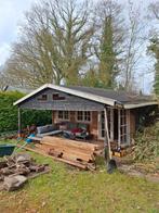 2 mega blokhutten - ontzettend veel hout!, Tuin en Terras, Tuinhuizen, Ophalen, Gebruikt