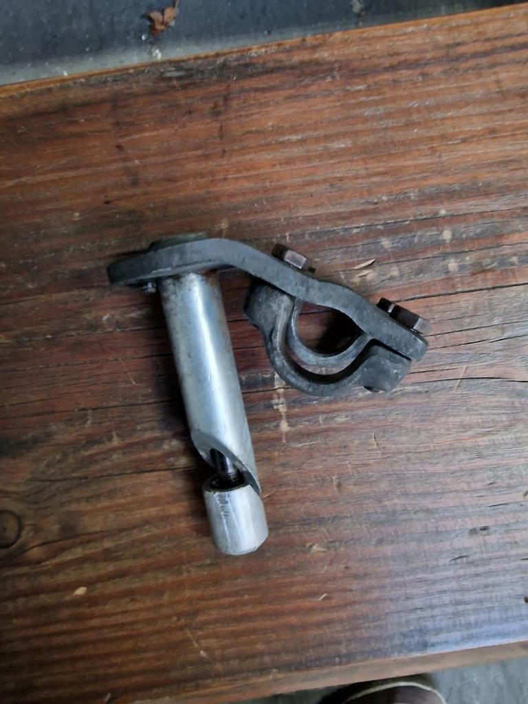 Kreidler Stuurbevestigingsplaat met stuurpen Originele!, Ophalen of Verzenden