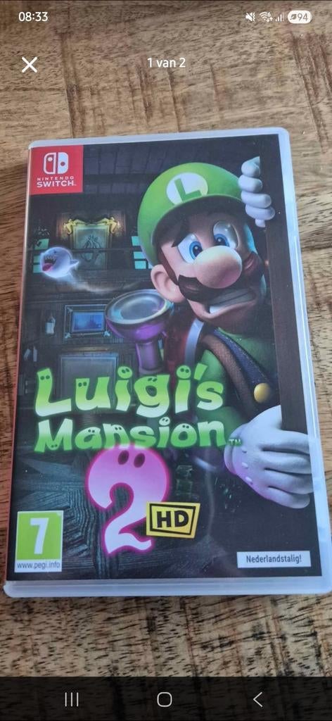 Luigi's Mansion 2 HD - Nintendo Switch, Spelcomputers en Games, Avontuur en Actie, 1 speler, Ophalen of Verzenden, Zo goed als nieuw