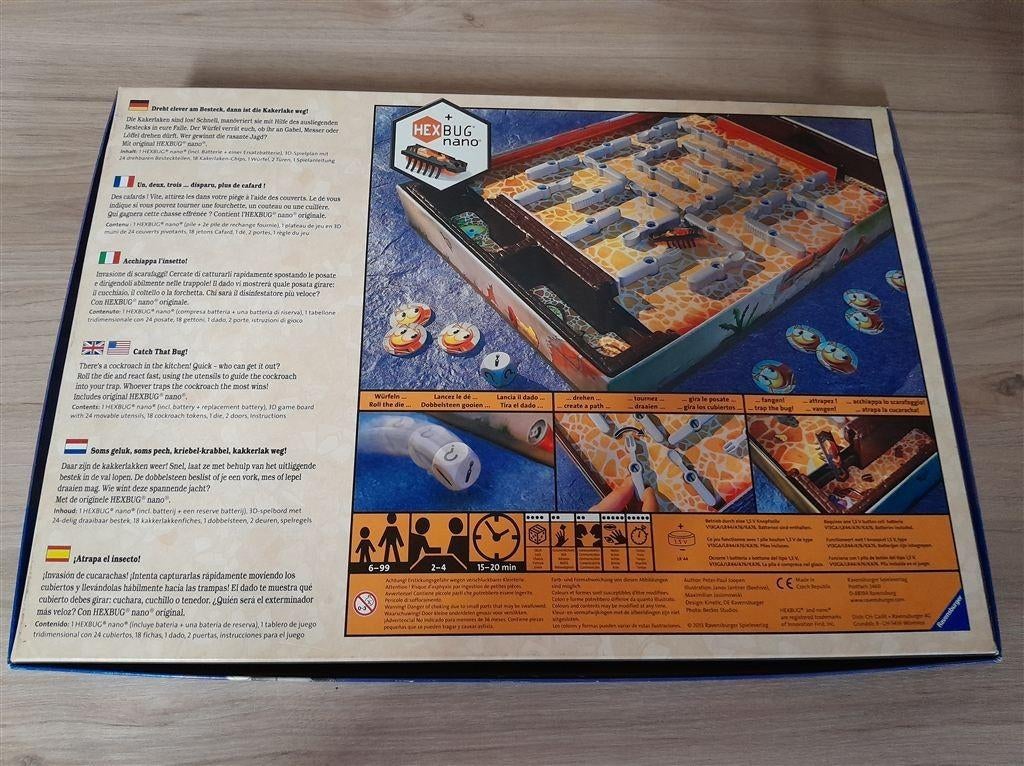 La cucaracha - s1589, Hobby en Vrije tijd, Gezelschapsspellen | Bordspellen, Verzenden, Zo goed als nieuw