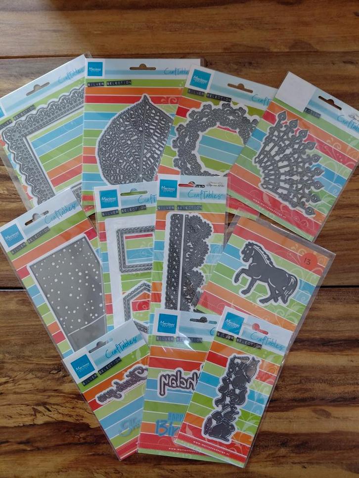 Marianne Design Craftables Snijmallen, Hobby en Vrije tijd, Scrapbooking, Zo goed als nieuw, Frame of Mal, Ophalen of Verzenden