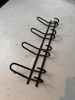 Zwarte wandkapstok metaal, Huis en Inrichting, Woonaccessoires | Kapstokken, Zo goed als nieuw, Minder dan 100 cm, Metaal, Ophalen