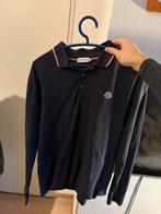 Moncler Long Sleeve Polo, Ophalen of Verzenden, Gedragen, Maat 56/58 (XL), Zwart