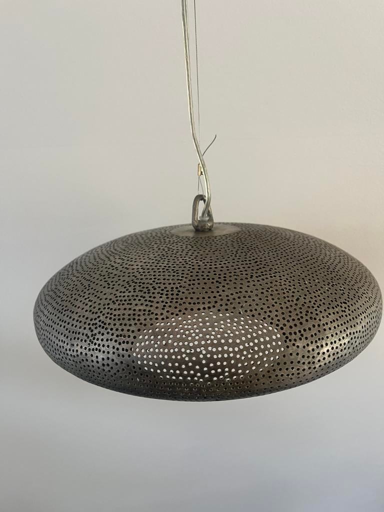Zenza hanglamp, Ophalen of Verzenden, Gebruikt, Metaal, Minder dan 50 cm