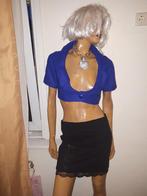 Nümph paarse korte jasje met korte mouwen nümph mt S, Paars, Ophalen of Verzenden, Zo goed als nieuw, Maat 36 (S)