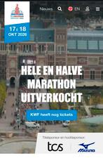 Startbewijs Amsterdam Marathon 2026 - Vak B, Ophalen, Nieuw