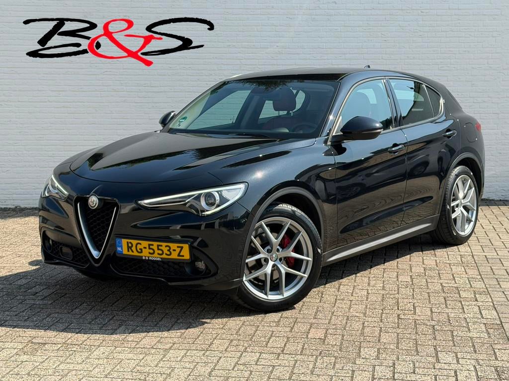 Alfa Romeo Stelvio 2.2d Super Automaat Cruise Clima Navigati, Auto's, Alfa Romeo, Achterwielaandrijving, Gebruikt, Euro 6, 4 cilinders