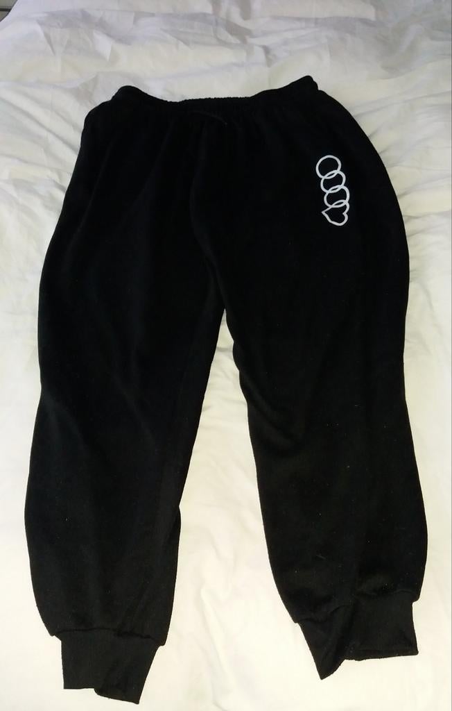 Audi broek zwart, Kleding | Heren, Ophalen of Verzenden, Zo goed als nieuw, Maat 56/58 (XL), Zwart