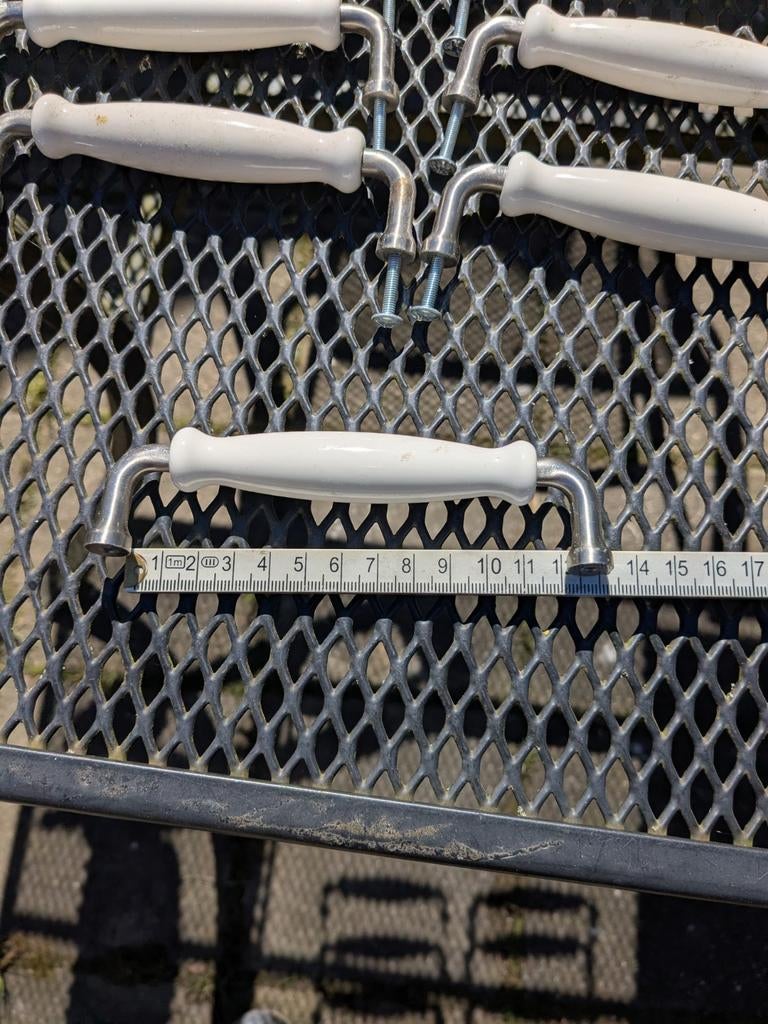 Porcelein Handgrepen, 17 stuks. (Klingstorp) ikea), Ophalen, Zo goed als nieuw, Overige materialen, Overige typen