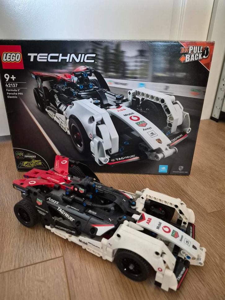 LEGO Technic 42137 Formula E Porsche 99X Electric, Kinderen en Baby's, Speelgoed | Bouwstenen, Zo goed als nieuw, Overige merken