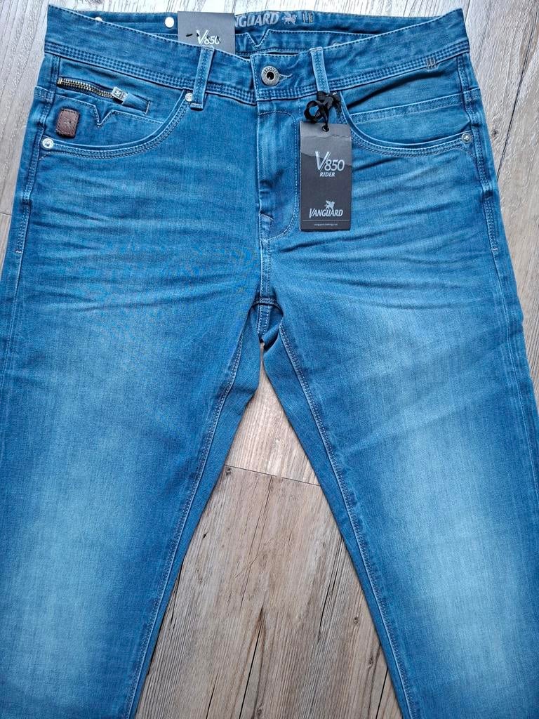 VANGUARD V850 Rider slimfit jeans W30 L34, Kleding | Heren, Spijkerbroeken en Jeans, Nieuw, W32 (confectie 46) of kleiner, Blauw