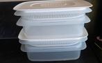 Tupperware set vleeswarendoos muffinflex, Ophalen of Verzenden, Gebruikt, Wit, Overige typen