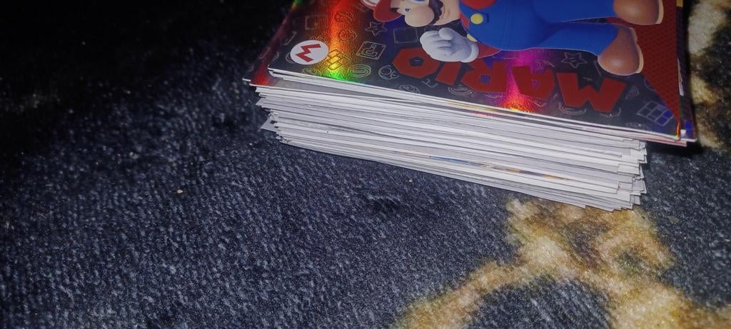 Mario Bros Panini Sticker Album Stickers - Limited Edition, Ophalen of Verzenden