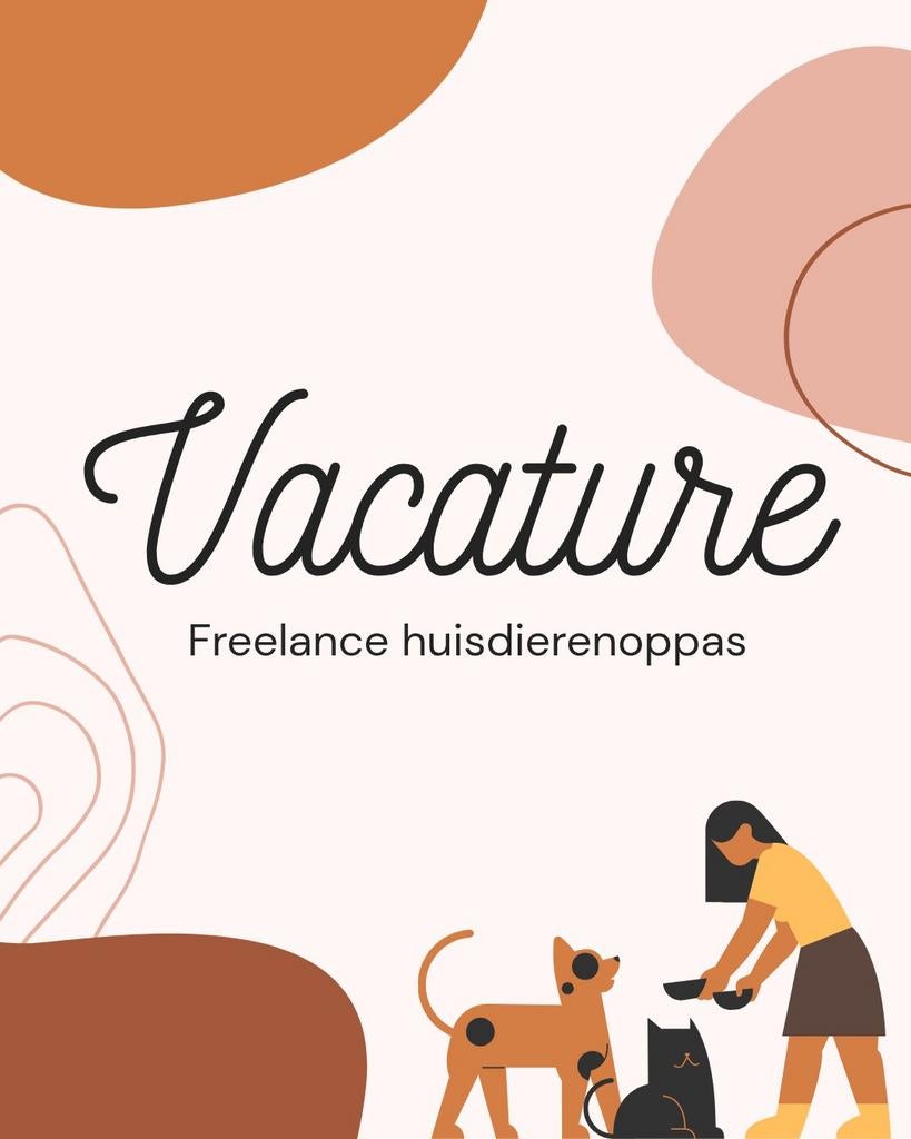 Vacature: Freelance huisdierenoppas in Hengelo e.o., Vacatures, Freelance of Uitzendbasis