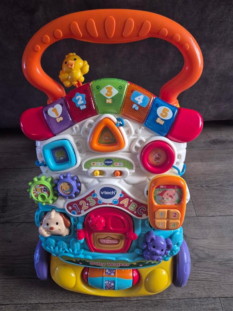 VTech Baby Walker met activiteitenpaneel, Ophalen of Verzenden, Zo goed als nieuw, Overige typen, Met licht