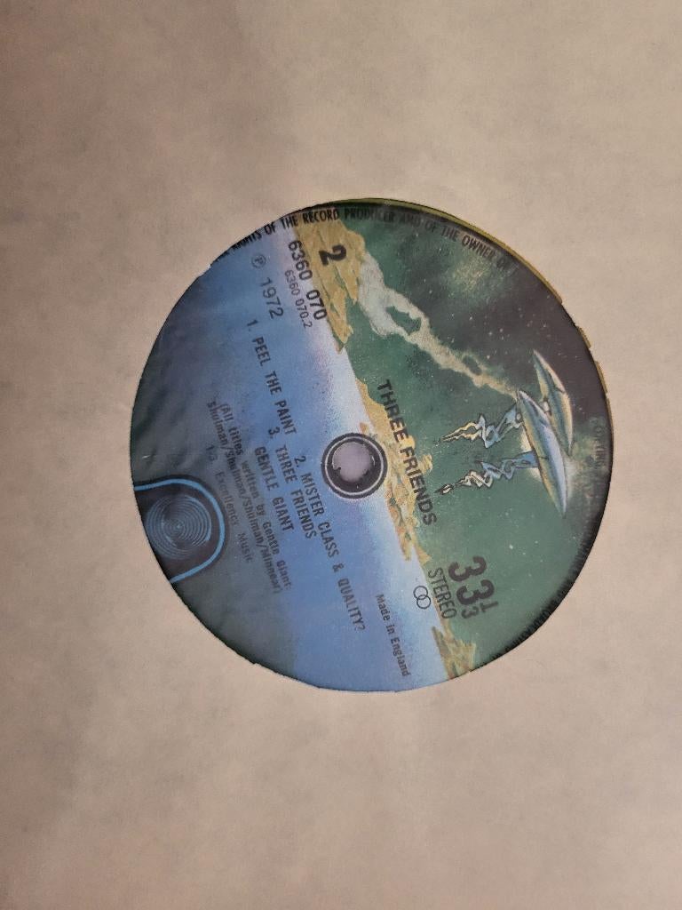 ~Vinyl~ Gentle Giant - Three Friends, Ophalen, Zo goed als nieuw, 12 inch
