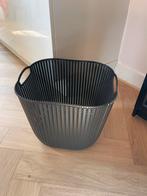 Zo goed als nieuwe wasmand - Donkerbruin kunststof, Ophalen, Zo goed als nieuw