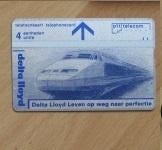 PTT telecom TGV trein telefoonkaart, Verzamelen, Telefoonkaarten, Ophalen of Verzenden