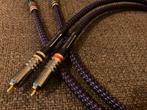 Silver gold RCA interconnect 1 meter (G9) WBT-0101, Audio, Tv en Foto, Ophalen of Verzenden, Zo goed als nieuw, Minder dan 2 meter