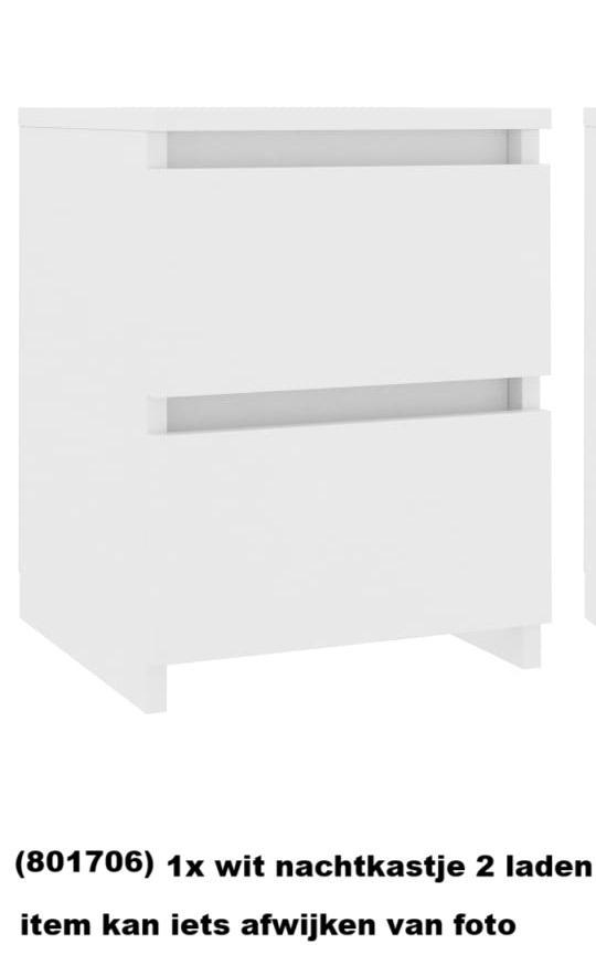 Uitzoeken nieuwe nachtkastjes 20 euro per stuk (in doos), Huis en Inrichting, Slaapkamer | Nachtkastjes, Nieuw, Minder dan 55 cm