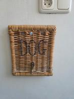 Leuke rieten wandhaak voor hondenriem Riviera Maison, Ophalen, Zo goed als nieuw, Rond, Riet