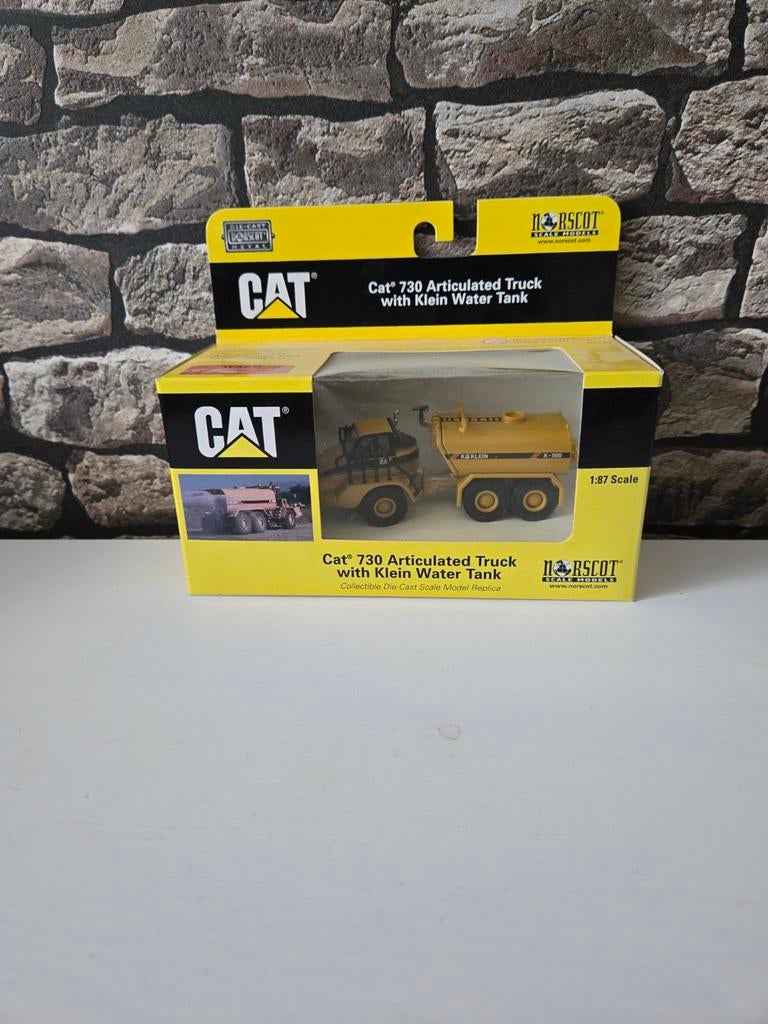 Caterpillar 730 1:87 in originele doos, Ophalen of Verzenden, Zo goed als nieuw, Bus of Vrachtwagen, Overige merken