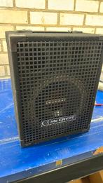 Mc Crypt Speakers BB 1080 ii 2x, Ophalen, Zo goed als nieuw, Minder dan 500 watt, P.A.
