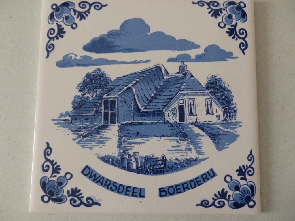 Tegel dwarsdeel Boerderij, Ophalen of Verzenden, Zo goed als nieuw