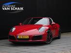 Porsche 911 3.0 Targa 4S | PDK | MEMORY | SPORTCHRONO | LEDE, Auto's, Gebruikt, Cabriolet, 4 stoelen, Leder en Stof