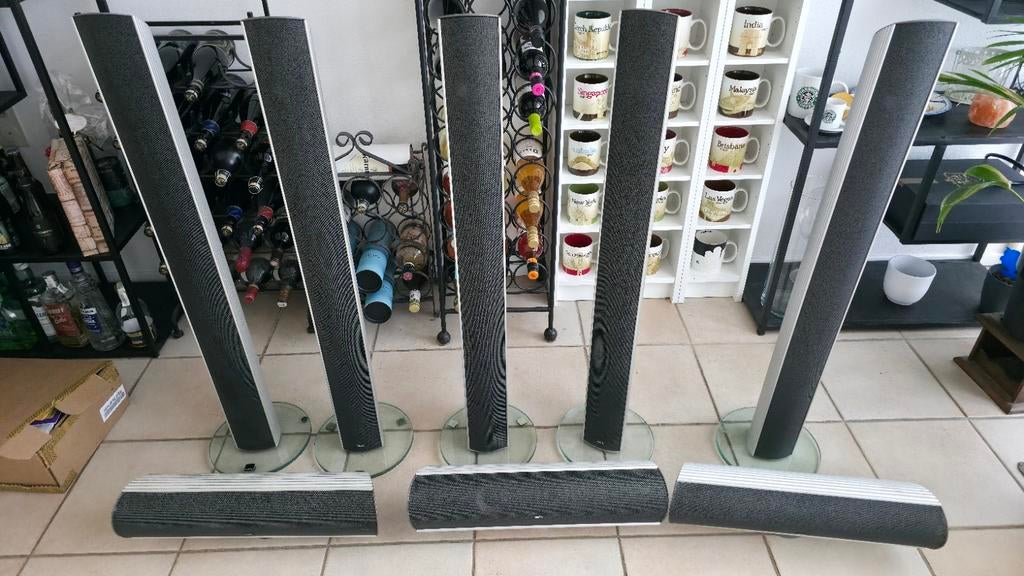 Ceratec Effeqt luidsprekers zuilen en centers, Gebruikt, 120 watt of meer, Front, Rear of Stereo speakers, Ophalen