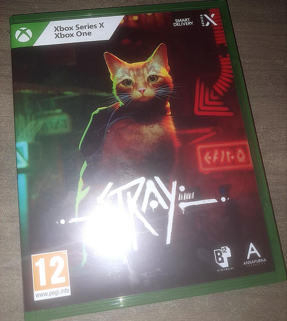 Stray xbox one z.g.a.n., Avontuur en Actie, 1 speler, Ophalen of Verzenden, Zo goed als nieuw