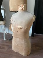 Antieke Brocante Buste Vrouw - Decoratief Paspop Linnen, Ophalen