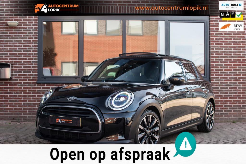 Mini Mini 1.5 Cooper Classic Open dak*Keyless*Camera*Leder, Auto's, Mini, Bedrijf, Te koop, Cooper, ABS, Achteruitrijcamera, Airbags