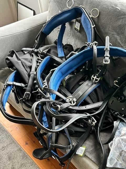 2 span ideal tuig mini Shetlander, Ophalen of Verzenden, Zo goed als nieuw, Overige soorten